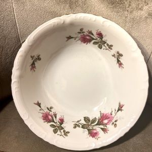 Round Serving Vegetable Bowl 8-7/8" - ROYAL ROSE - Grant Crest Fine China JAPAN